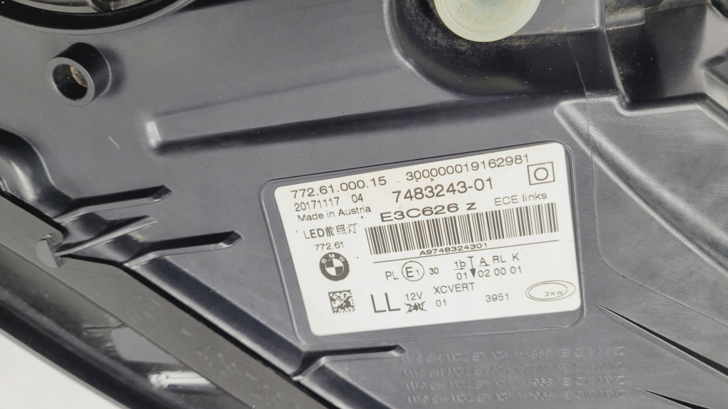 фото №10, Bmw 7 g11 g12 лампа перед ліва full led адаптивний