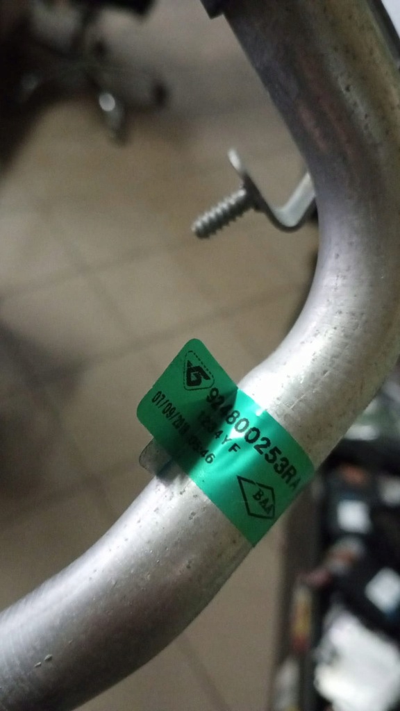 фото №2, Шланг кондиціонера renault clio v renault captur ii 924800253r