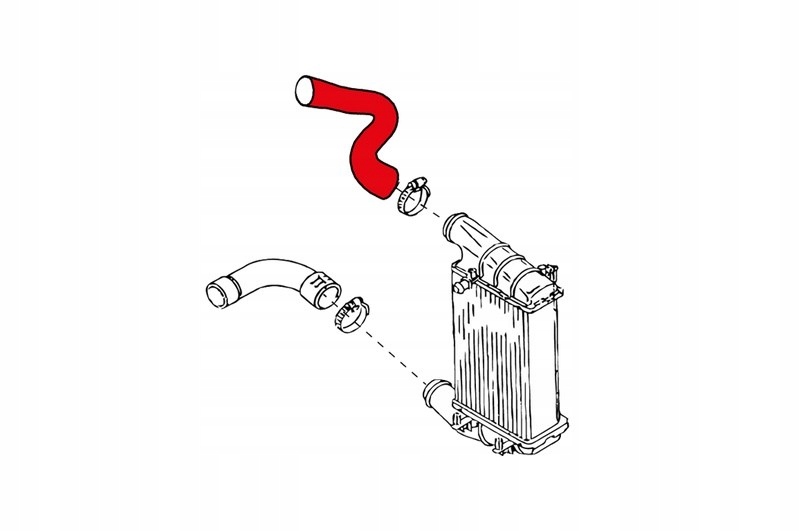Шланг турбины audi a4 a6 vw passat 4b0145838 Недорого