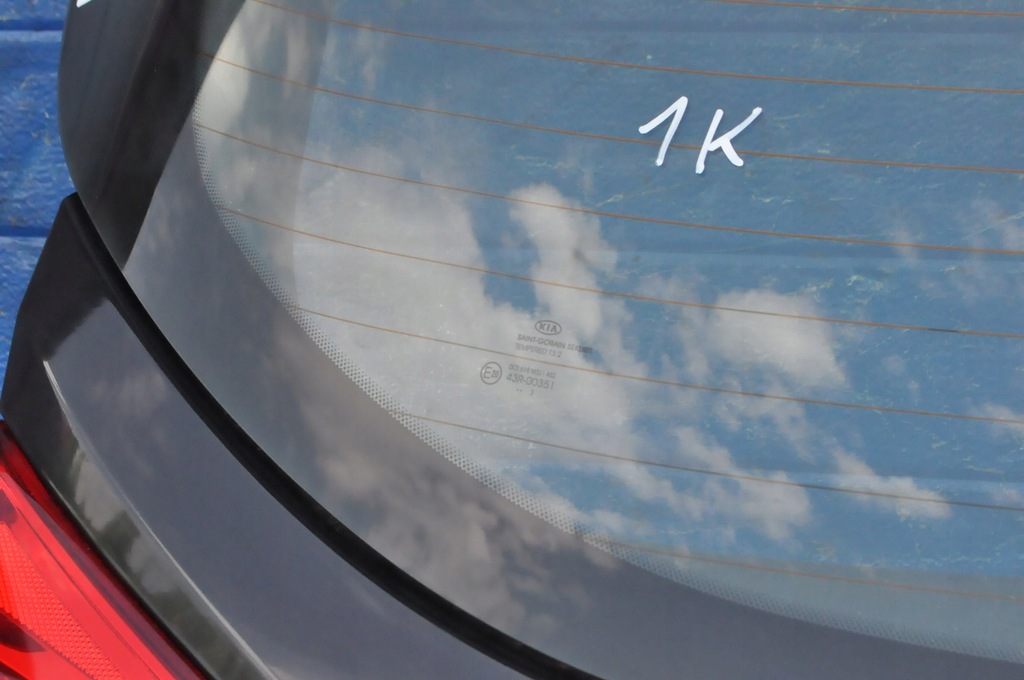 фото №9, Kia ceed ii крышка багажника багажника задняя задняя 1k hb