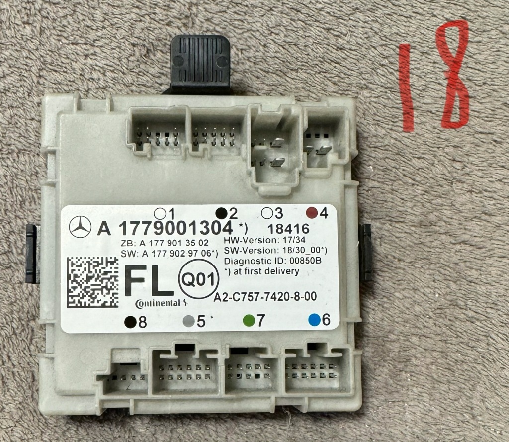 Купить Mercedes w177 1.5cdi модуль дверь перед a1779001304