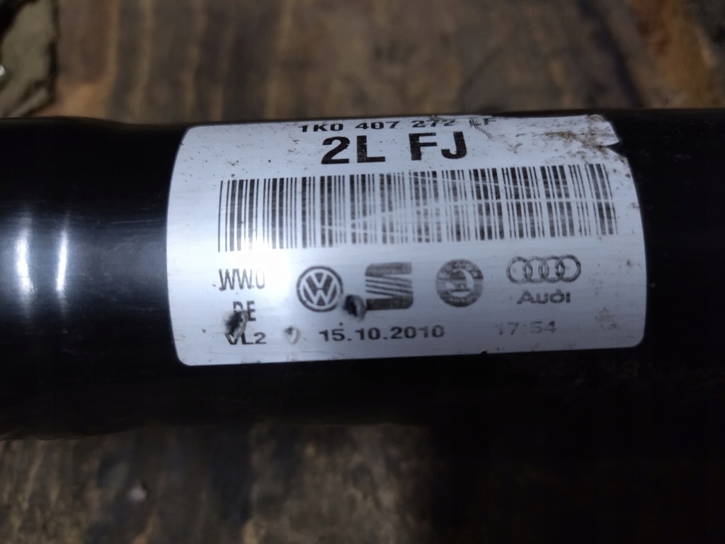 фото №7, Привідний вал привідна - vw audi skoda seat | 1k0407272lf