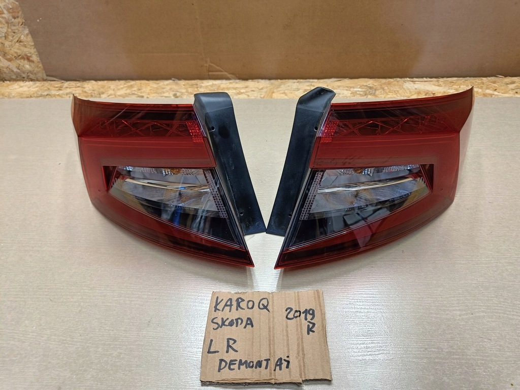 фото №1, Skoda karoq лампа задняя правая idealne 2019r