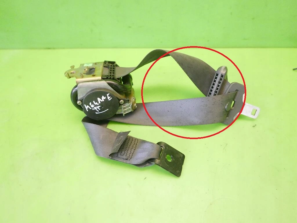 фото №2, Pas безопасности левый задняя renault megane ii phi