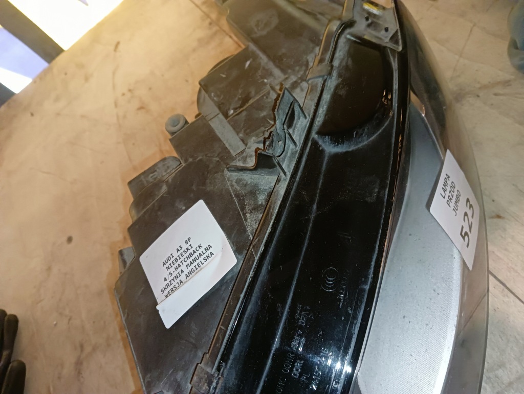 фото №5, Audi a3,8p..lampa левая