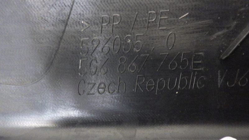 фото №6, Обшивка підкрилок ліва vw golf vii gti 5g6867765e