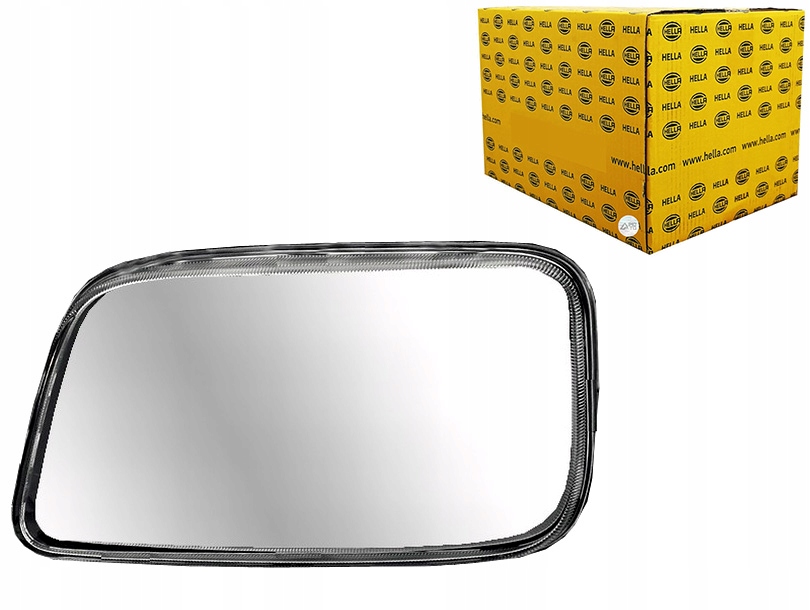 фото №1, Стекло фара l с прокладка mercedes actros mp2 mp3 10.02- hella