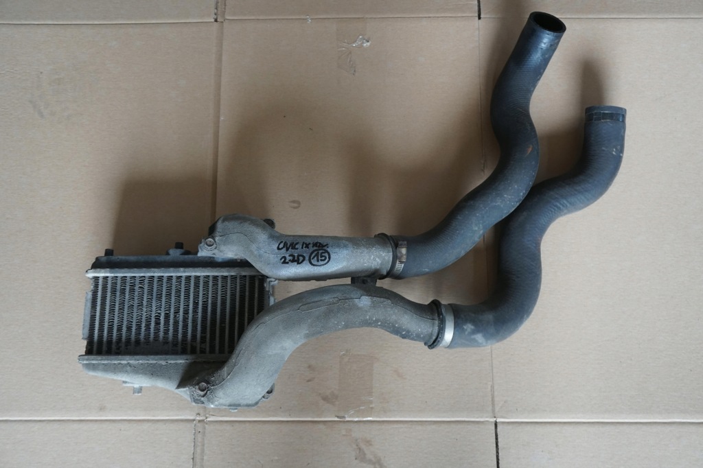 фото №1, Honda civic ix радіатор повітря інтеркулер 127100-4150 шланг 2.2d