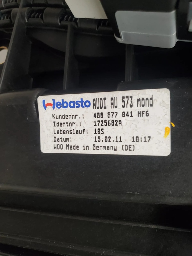 фото №6, Audi a7 s7 4g 4g8877041 люк