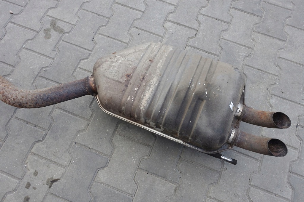 фото №5, Mercedes w140 гаситель средний конечный выхлоп 2.8