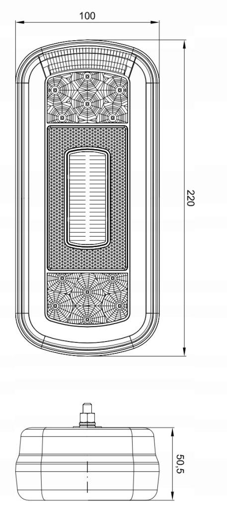 фото №7, Лампа led комбінована задня 5 мультифункціональний emc e9 cofanie права