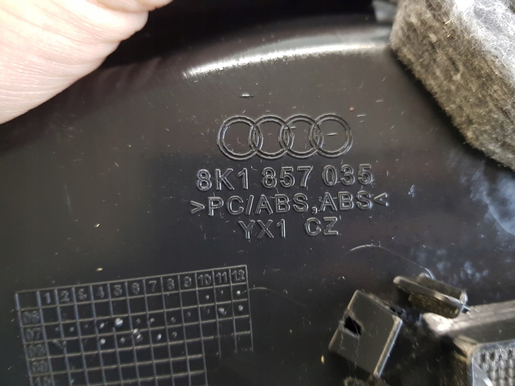 фото №8, Audi a4 b8 06-13r бардачок пассажира правый перед 8k1