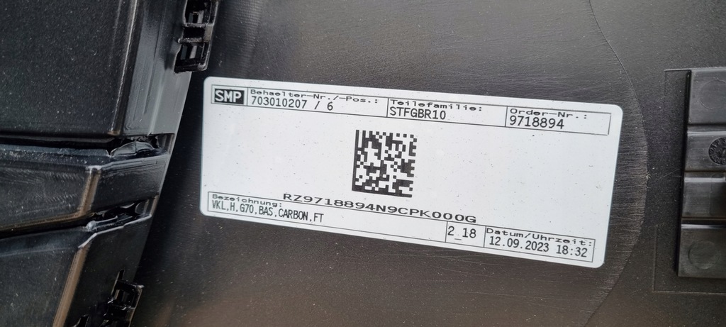 фото №14, Bmw 7 i7 g70 бампер задняя оригинал d001