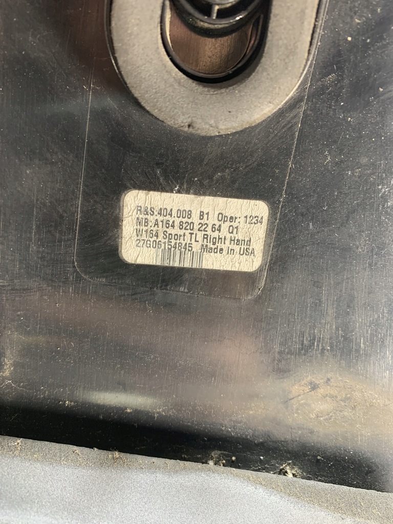 фото №6, Mercedes w164 лампа правый задняя avantgar a1648202264