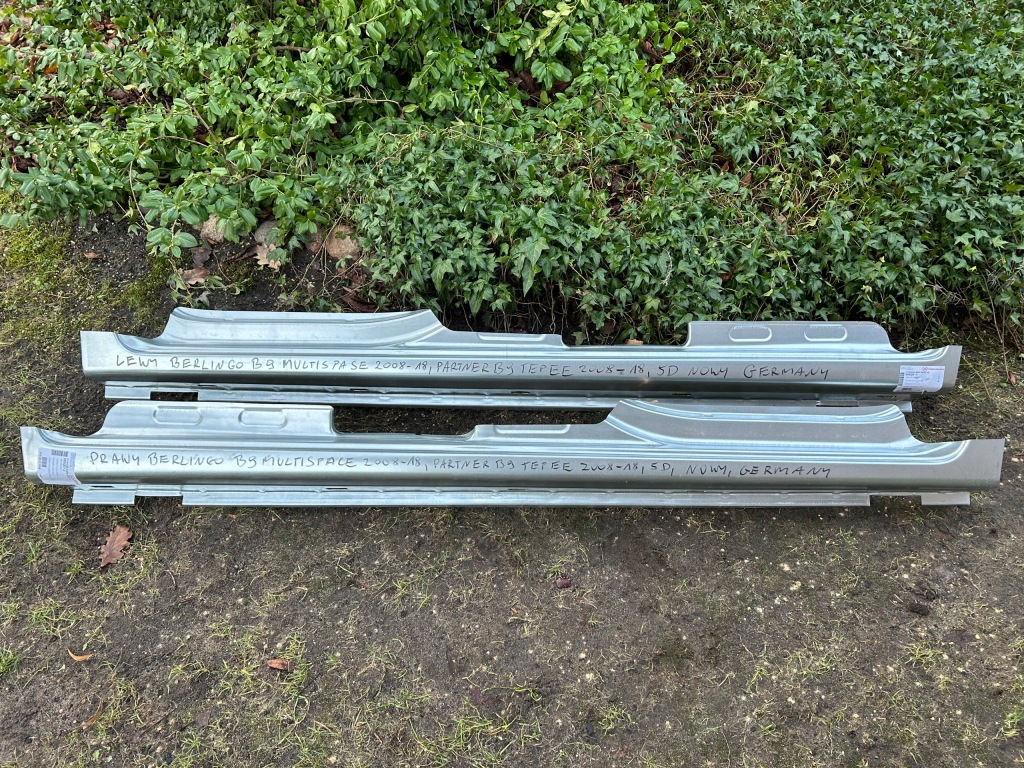 фото №1, Пороги правый левый peugeot partner b9 5d nowe germany