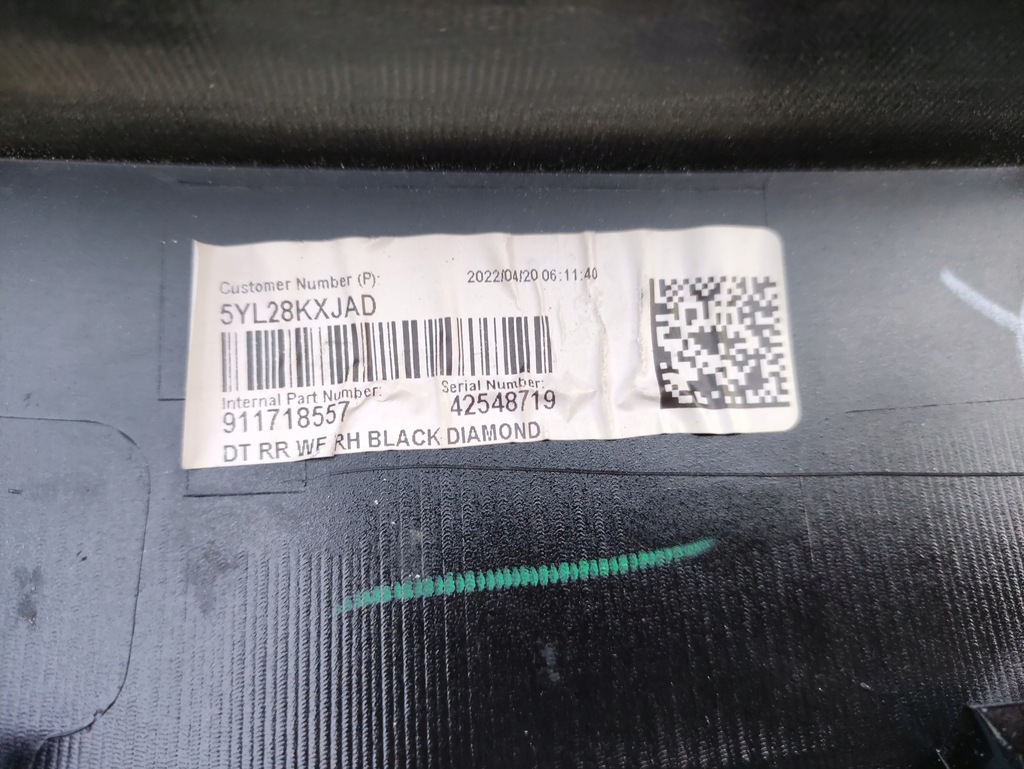 фото №10, Dodge ram 1500 19- молдинг крыла правая задняя задняя