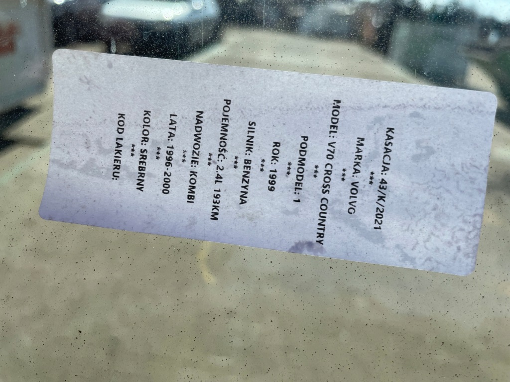 фото №3, Двері правий перед volvo v70 cross country 1