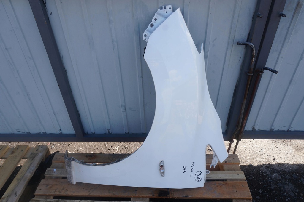 фото №13, Mazda 5 ii cw капот бампер крила pas передній радіатор 34k білий 10-15r