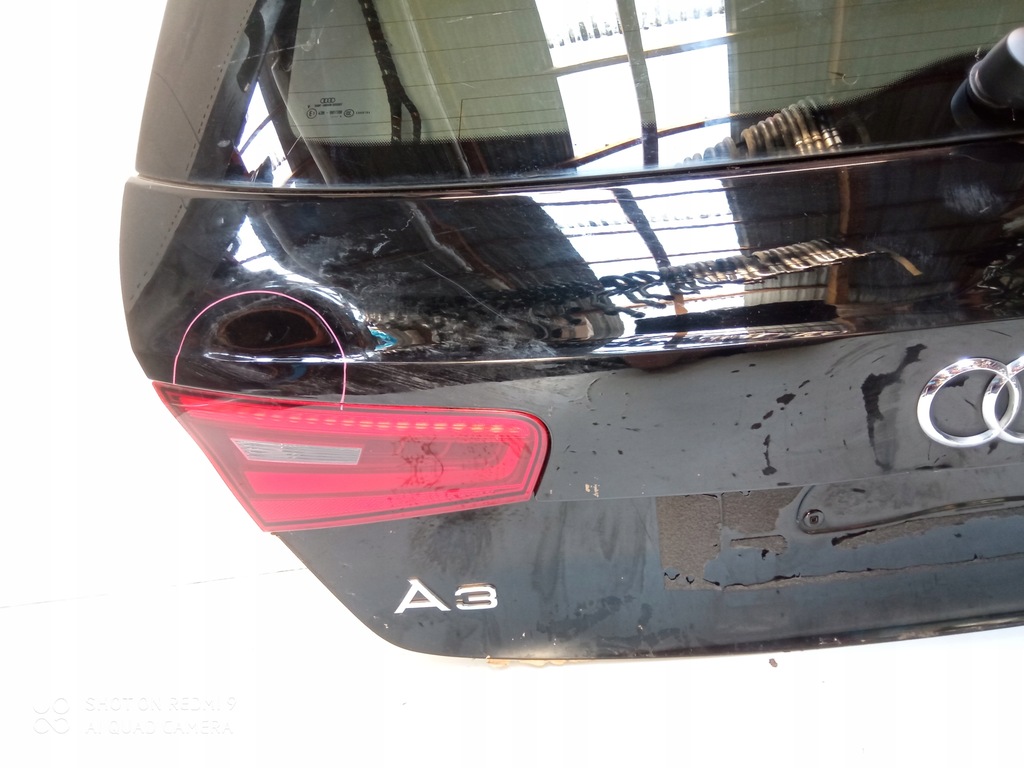 фото №9, Audi a3 8v hb кришка багажника кришка багажника
