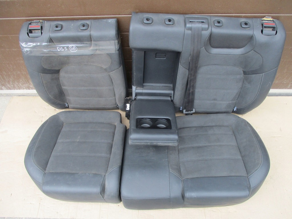 фото №10, Заднее сиденье citroen ds5 полукожа