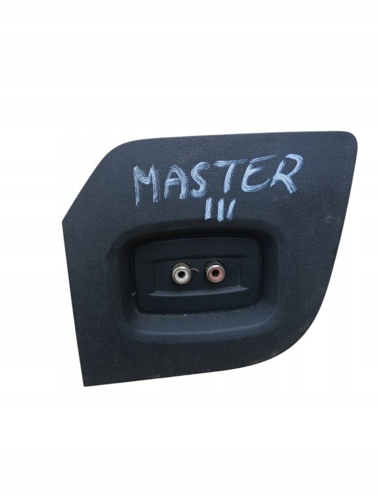 фото №1, Renault master iii заглушка консолі роз'єм вхід aux 688300001r