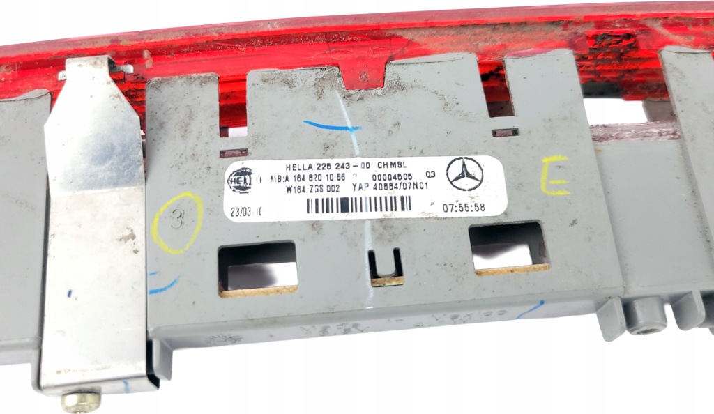 фото №4, Mercedes ml w164 lift третій 3 світло стоп стоп-сигнал a1648201056