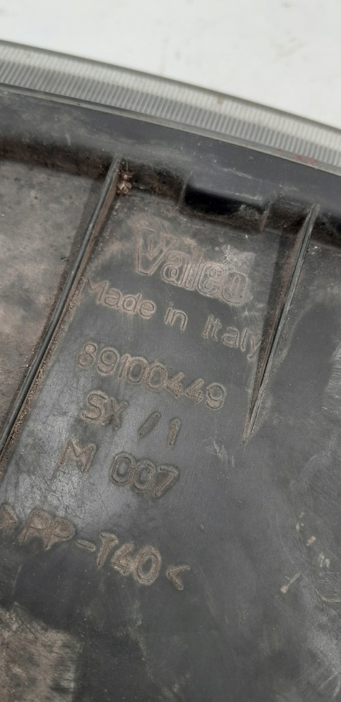 фото №15, Лампа левый перед fiat punto ii 89100449