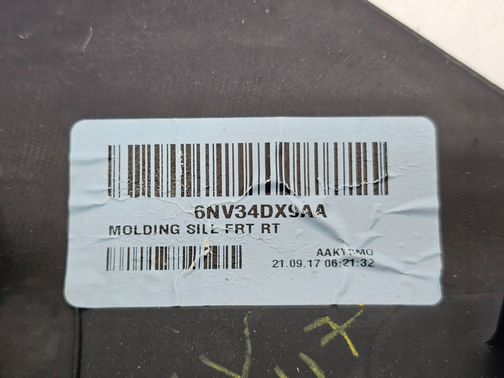 фото №13, Jeep compass 17- молдинг порог правый перед 6nv34dx9aa usa