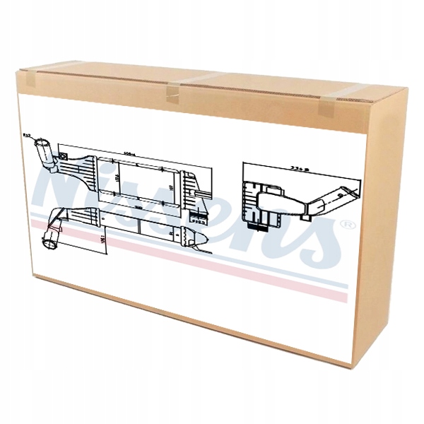 Купить Nissens 96788 радиатор воздуха наддувочный