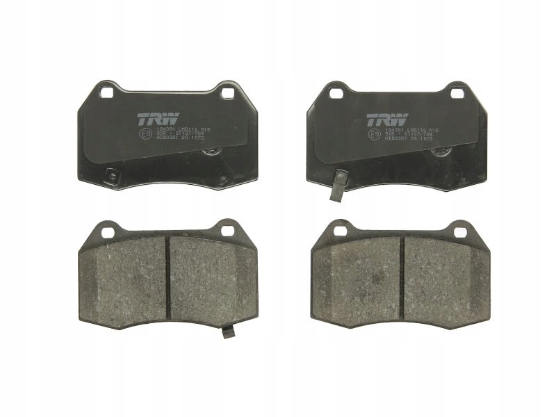 фото №1, Тормозные колодки тормозные trw automotive gdb3381