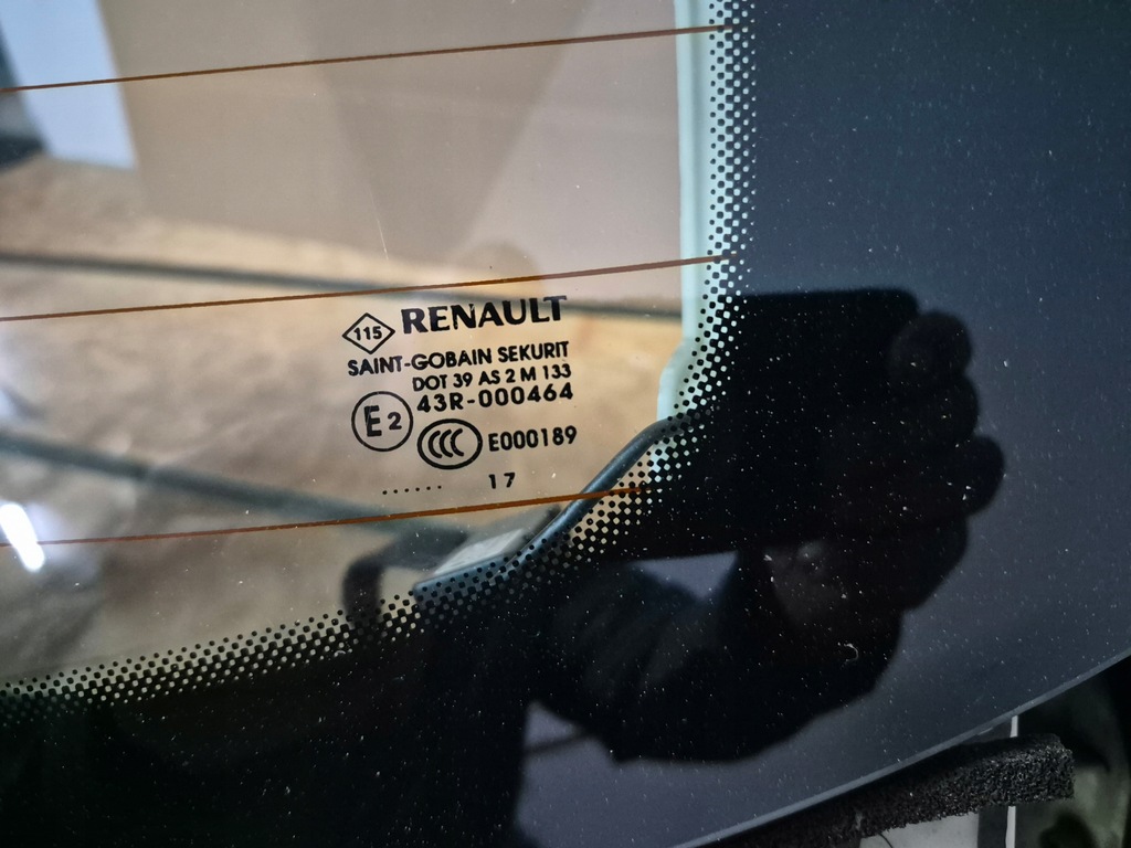фото №6, Renault scenic 4 iv короткий крышка багажника багажника задняя задняя