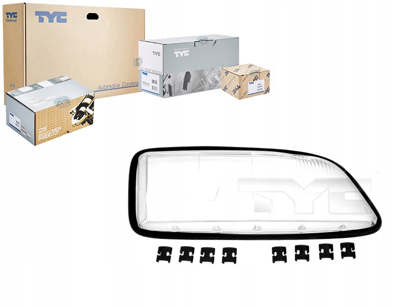 фото №1, Стекло фара l volvo c70 s70 v70 11.96-10.05 tyc