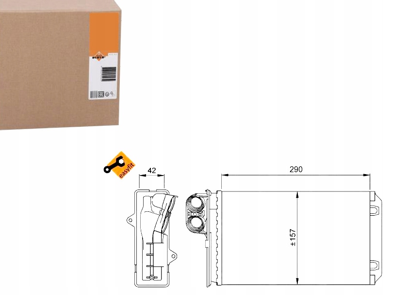 фото №1, Обігрівач citroen xm peugeot 605 nrf