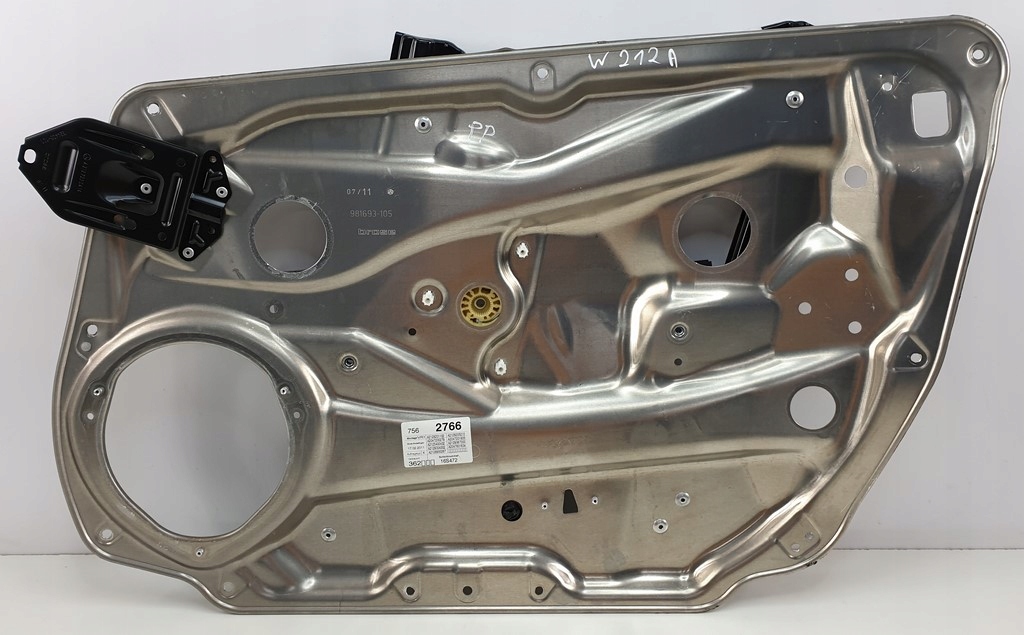 фото №1, Подъемник стекло правый перед mercedes w212