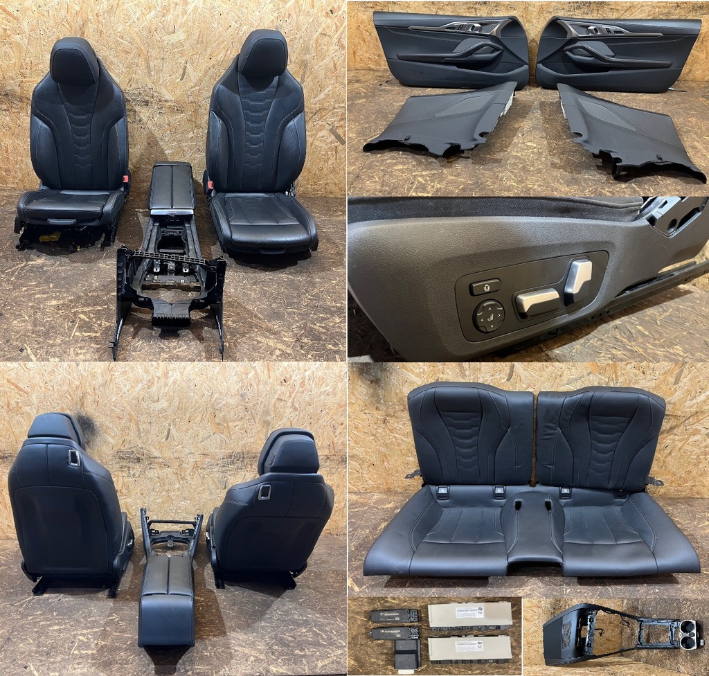 фото №1, Сиденья kpl. подогрев вентиляция модули подушки безопасности кожа bmw g15 1