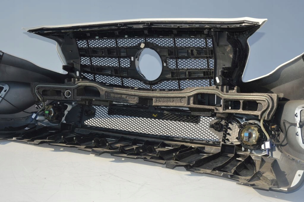 фото №14, Mercedes gla x156 156 бампер передній na pts хром bez камери омивача