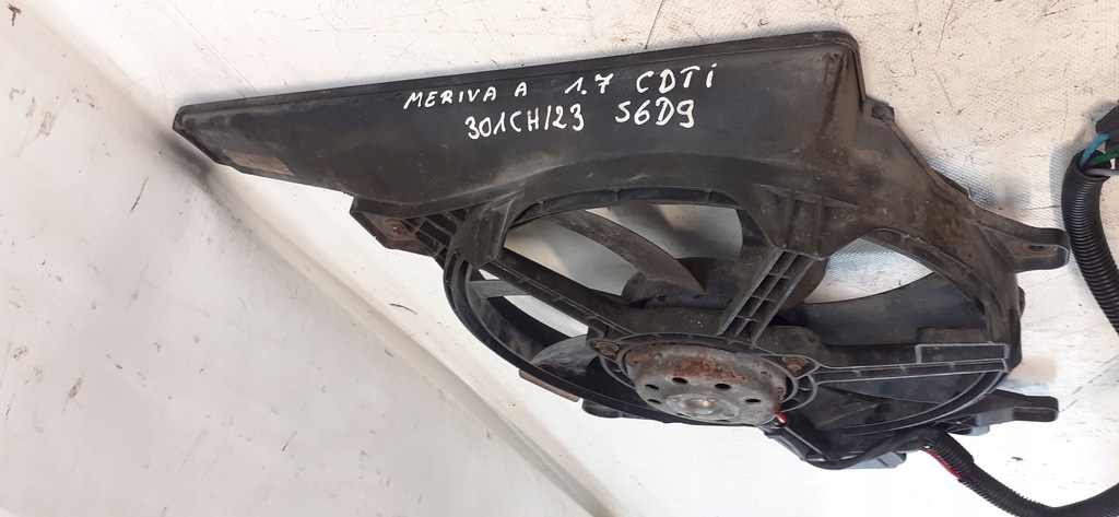 фото №1, Вентилятор opel meriva a 1.7cdti