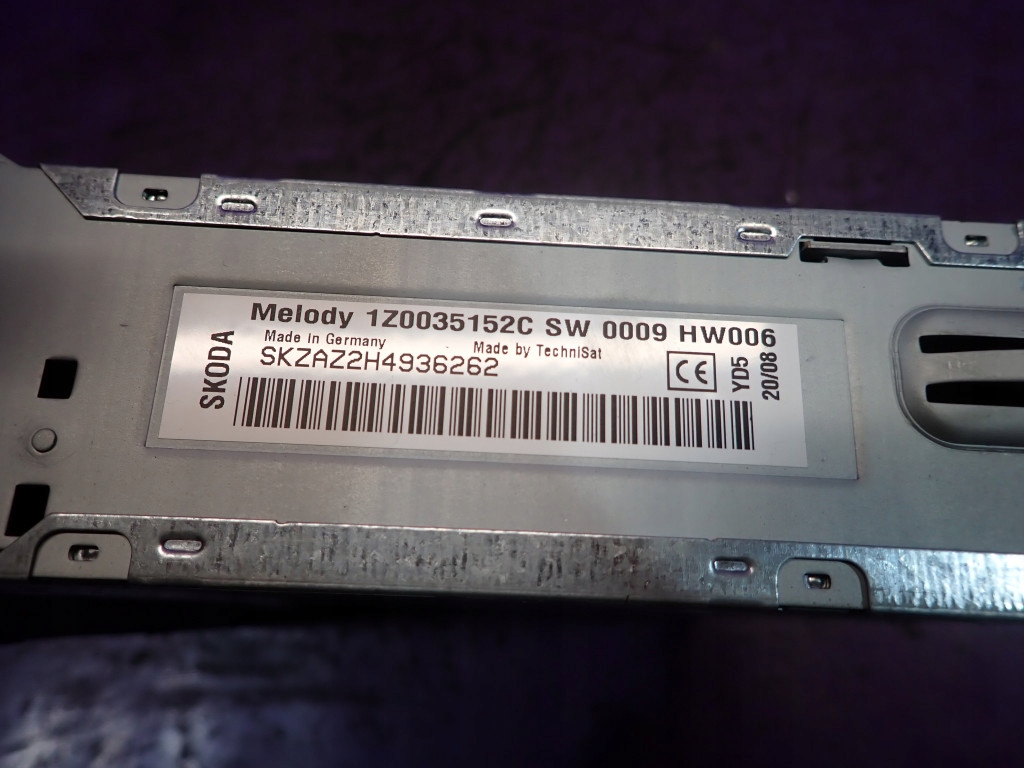 фото №3, Skoda octavia ii 04-08 радио cd 1z0035152c