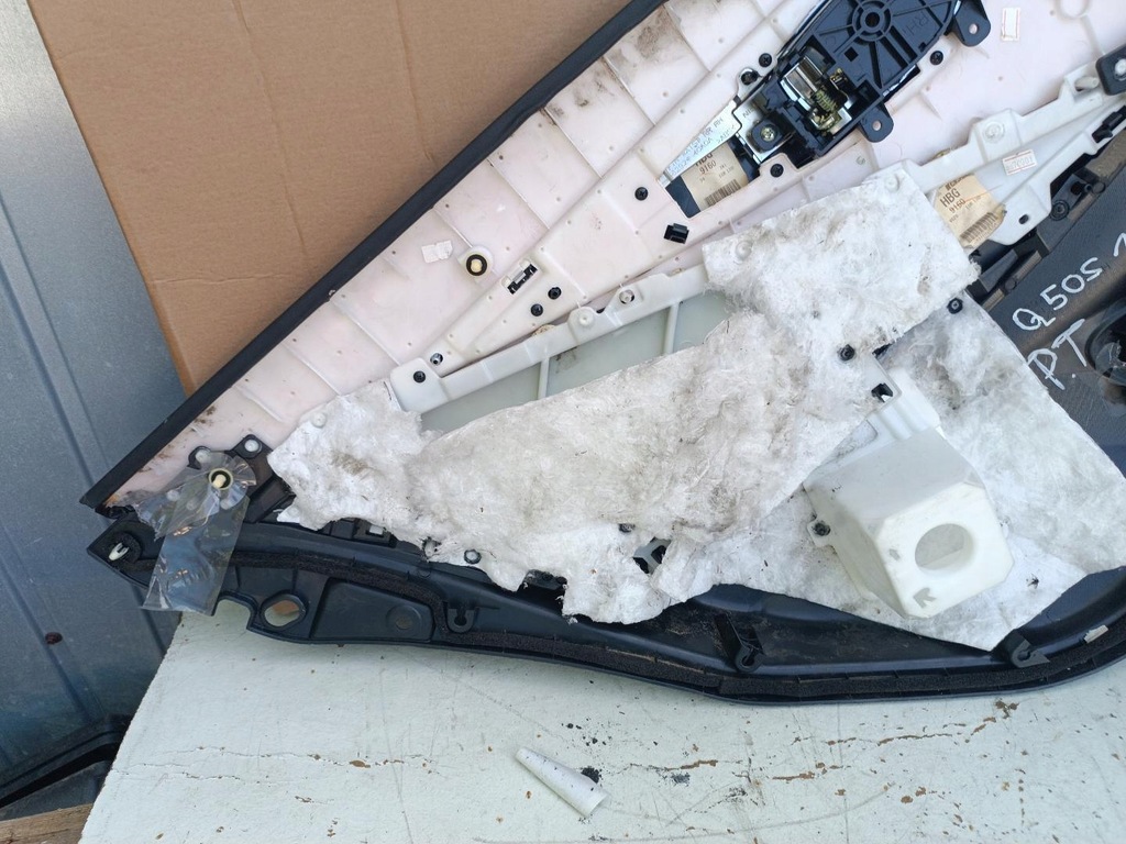 фото №12, Обшивка оббивка двері правий задня infiniti q50s