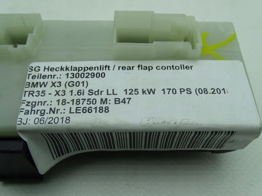 Bmw x3 g01 17-24 модуль блок управления крышки задний  9491418 61.35-9491418 Недорого