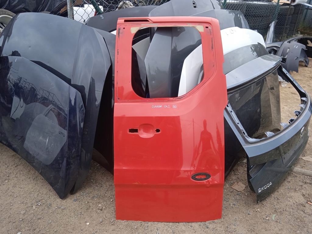 фото №1, Ford transit custom дверь задние правое