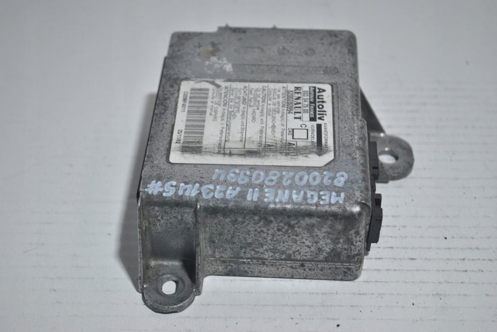 фото №5, Датчик подушка безпеки модуль renault megane ii 8200280994