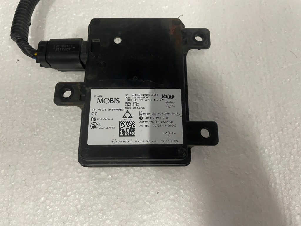 фото №2, Kia niro модуль радар датчик датчик g599151000