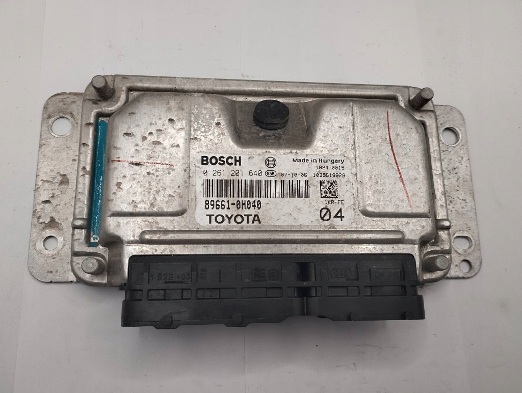 Купить Citroen c1 блок управления ecu двигателя бортовой компьютер модуль 0261201640