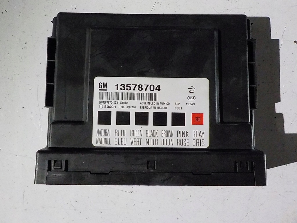 фото №1, Opel insignia модуль bsi uch 13578704