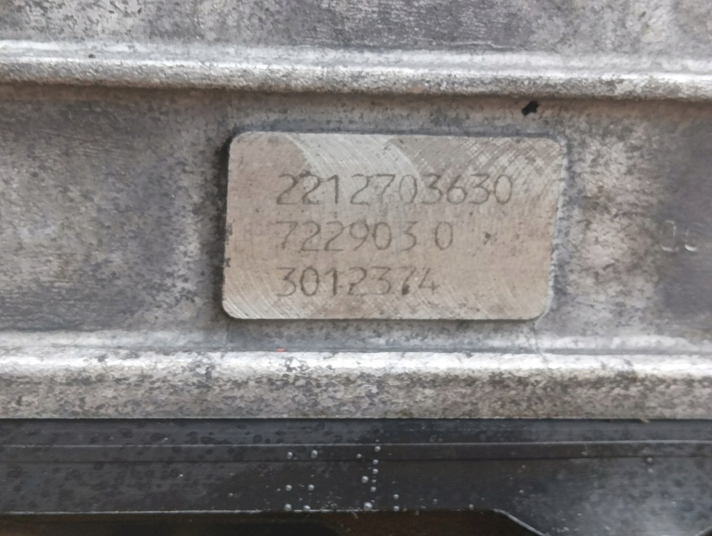 фото №8, Коробка передач автоматична коробка передач mercedes e-klasa w212 350 3.0 cdi r2212710701 3012374