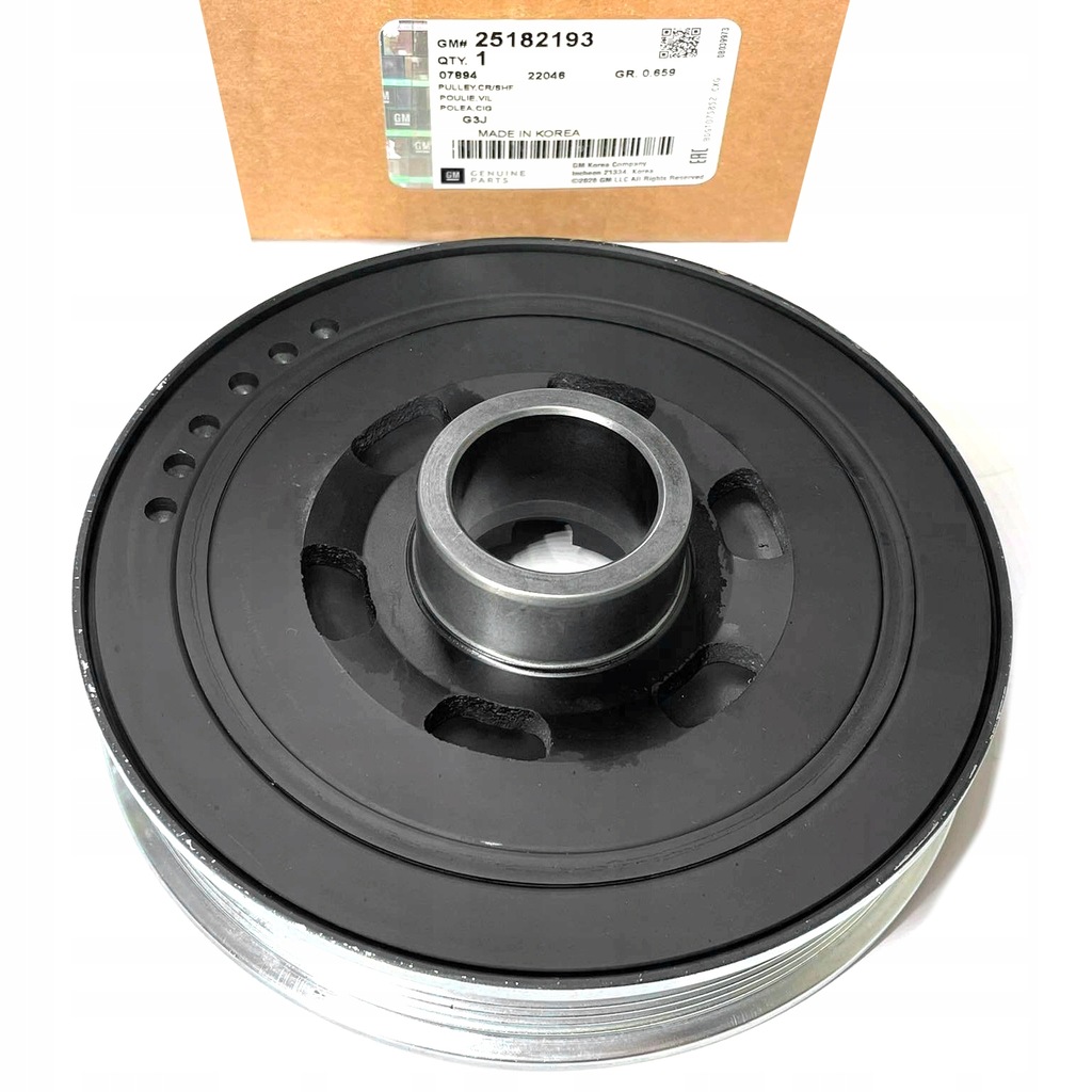 фото №10, Шкив коленчатого вала captiva antara orlando cruze