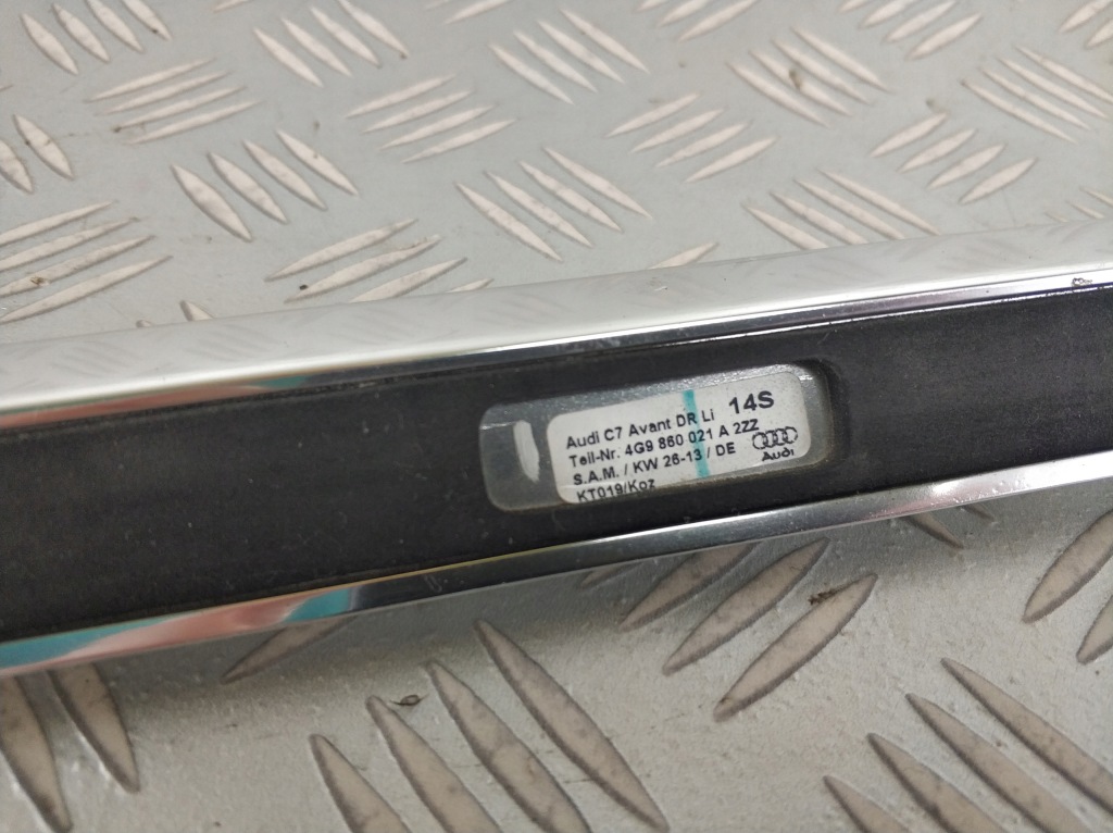 Рейлинги кровельные крыша накладки audi a6 c7 avant 2011- Цена