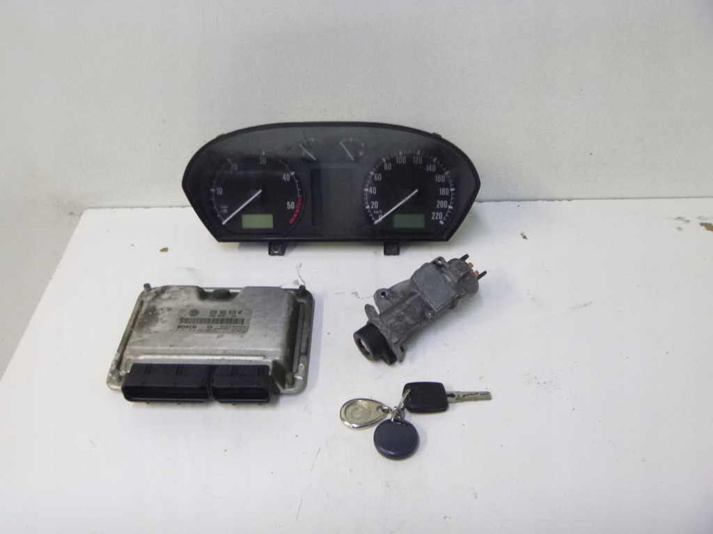 фото №1, Набір стартовий бортовий комп'ютер skoda fabia 1.9 tdi 2001