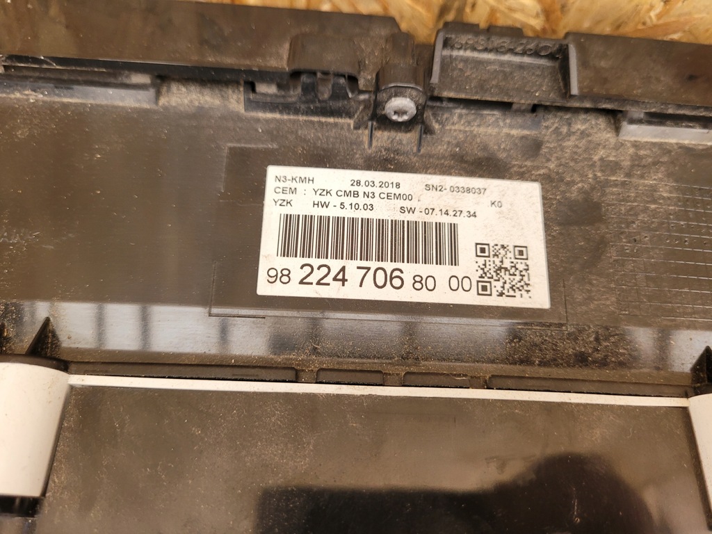 фото №7, Лічильник прилади jumpy expert scudo iii 9822470680